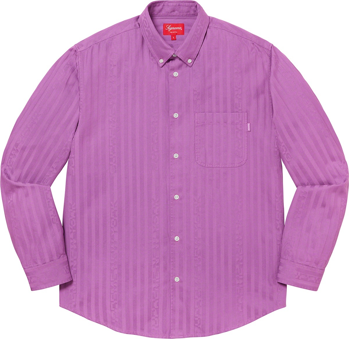Jacquard Stripe Twill Shirt view 2
